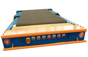 Móvil equipaje paquete stock cartón contenedor de carga descarga transportador/extensible telescópica cinta transportadora