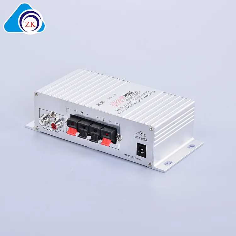 Tugas berat Daya Tinggi Efisiensi Power Amplifier 12 V Mobil Amplifier