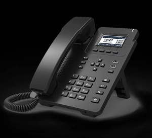 Proolin actom 6 SIP ACC โทรศัพท์ IP พร้อมพอร์ต Ethernet PoE คู่และหน้าจอสี2.4นิ้ว - Product Image 5