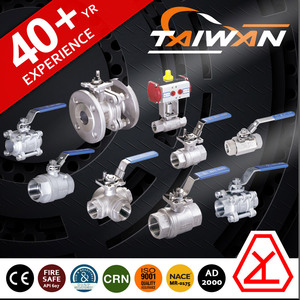 DN50สแตนเลส2ชิ้น D DIN PN16 PN25 PN40แปลนบอลวาล์ว - Product Image 1
