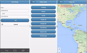Software de seguimiento GPS con mapa de Google gratis, con aplicación Android/IOS para rastreador GPS