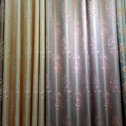Ready made cortina de venda por atacado de alta-tecido jacquard qualidade cortina cortina de café do hotel