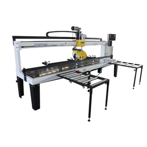 OSC-S3000 เครื่องตัดหินกึ่งอัตโนมัติสําหรับโต๊ะแผ่นหินแกรนิต Corian ใหม่ใช้กับส่วนประกอบหลักมอเตอร์เกียร์เครื่องยนต์แบริ่ง - Product Image 1