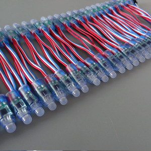 12 V 18awg Pixel Pallottola nodi 100 leds con trecce WS2811 Smart RGB ha condotto le luci della stringa impermeabile digitale full color - Product Image 1