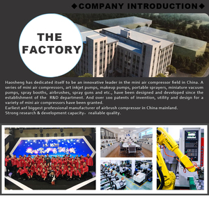 HS-216K Completo TATUAGGIO TEMPORANEO AIRBRUSH COMPRESSORE D'ARIA KIT Body Art Pittura Set Stencil - Product Image 5