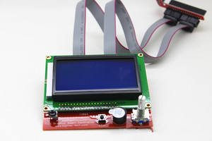 12864 LCD-Rampen Smart Parts RAMPS 1.4 Controller-Bedienfeld LCD 12864 Display Monitor Motherboard Blue Screen Module