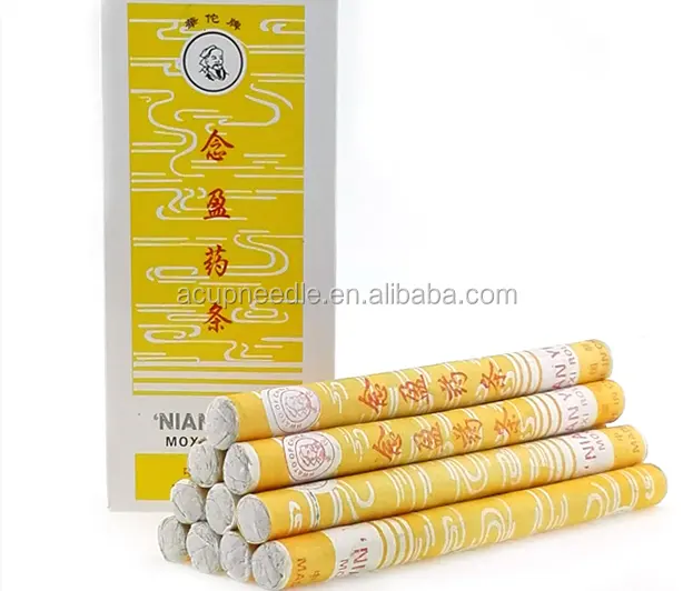 Pure Moxabustão Sticks Moxa Rolls Medicina Herbal Chinesa Aquecimento Acupuntura Massagem Terapêutica Cuidados de Saúde