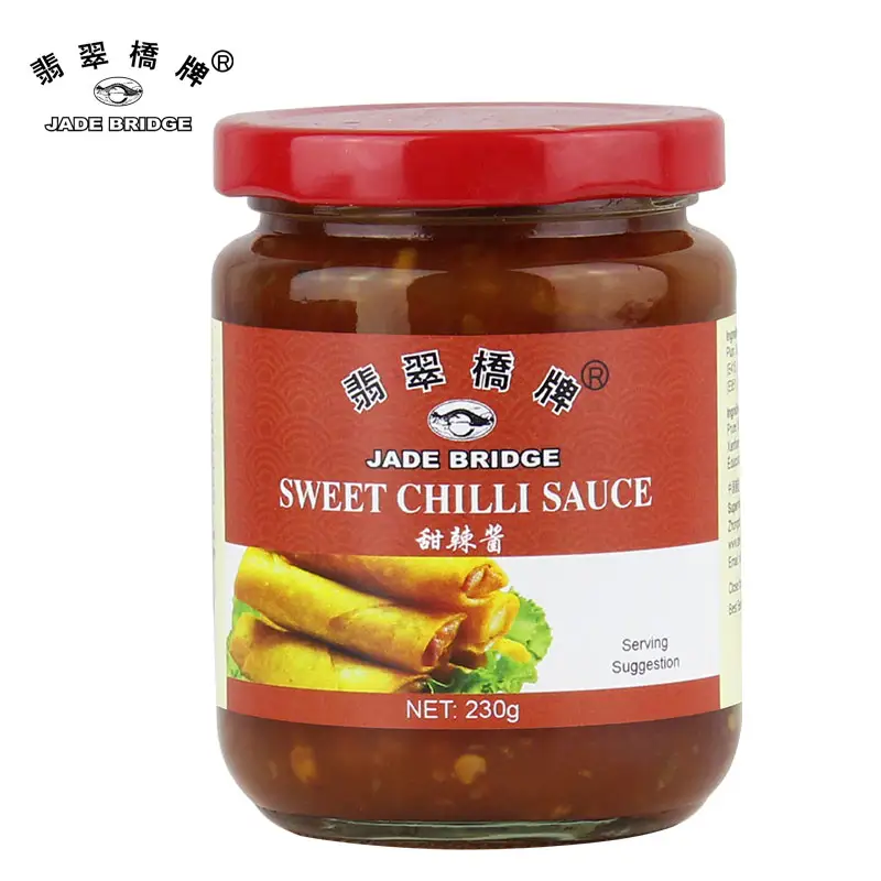 Prezzo di fabbrica il miglior ponte di giada di vendita all'ingrosso di salsa di peperoncino dolce da 5 libbre per ristorante