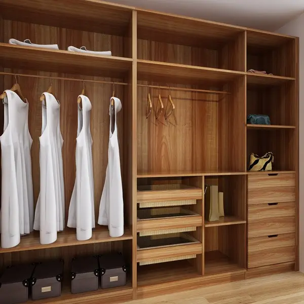 Austrália projeto de madeira design moderno roupas armário garderobe