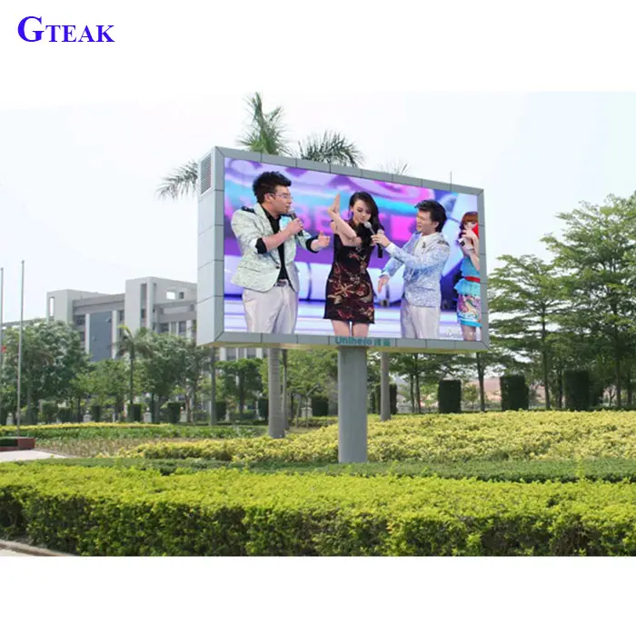 Pubblicità stradale p8 outdoor display a led grande schermo