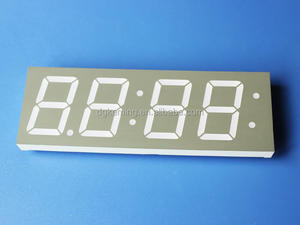 1.2 zoll 7 segment uhr led display 4 digit 7 segment led-anzeige fabrik