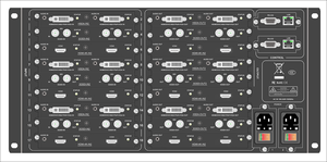 KENSENCE 8x8 16x16 32x32 40x40 hdmi 输入 HDbaseT 输出矩阵切换器，分辨率高达 4Kx2K - Product Image 2