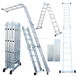 NOVA Multipurpose escada EN131, ANSI, <span class=keywords><strong>GS</strong></span>/NZS certificados de alumínio andaime