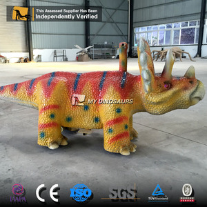 Elektrikli hız treni benim DINO AR046 dinozor sürülecek araç çocuklar çocuk silika jel yaşam boyutu veya özelleştirilmiş 10 yıl AR-046 - Product Image 4