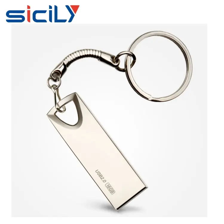 Keyring logam Kunci USB Stick Flash Memory Flashdisk