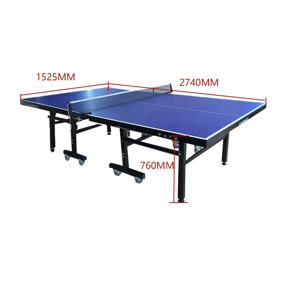 Mesa de ping-pong Plegable, portátil, Doble