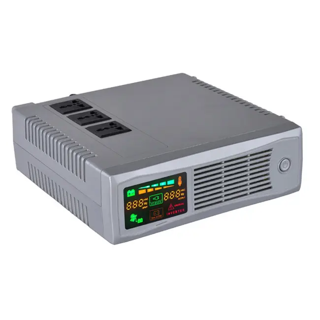 Hot selling 500 watt omvormer 12v 220v 720w omvormer met LCD gebruik voor DVD