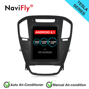 NaviFly 10.1 אינץ' ארבע ליבות אנכית אנדרואיד 8.1 מערכת רדיו לרכב עבור 2008-2011 OPEL INSIGNIA ניווט GPS סטריאו 2+16G