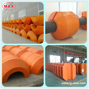 <strong>HDPE</strong> or MDPE Polyethylene Foam Buoyancy 80-8180KG Good Floating Dredging Floaters