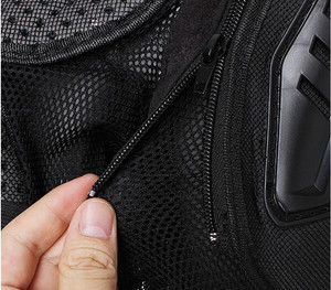 Chaqueta de seguridad para motociclista, textil Cordura, impermeable, hombre