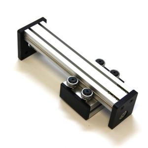 300mm שבץ כדור המדריך ליניארי רכבת עם 17 nema או 23 nema setp cnc קיבל אישית