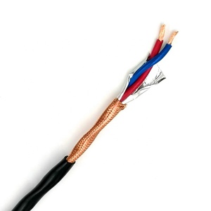 专业麦克风电缆 100 m 2 芯屏蔽双绞线电缆铝箔用于麦克风 xlr 的电缆屏蔽