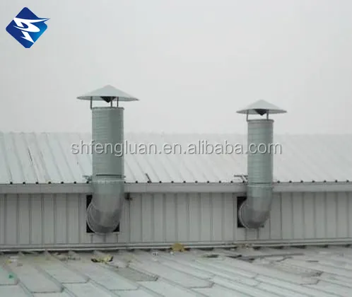 Tapa de ventilación de capó de techo a prueba de lluvia de chimenea de acero galvanizado