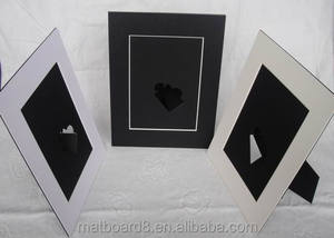 手工相框，带可定制标志垫板/纸板相框 - Product Image 3
