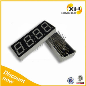 Kostenlose Probe NEWSHINE 0,8 Zoll FND 7-Segment-LED-Anzeige Digitaluhr LED 4-stellige 7-Segment-Anzeige