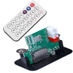 Electronic部品Mini 5V MP3 Decoder Board Decoding Module USB With Amplifier & Remote Controller - Product Image 1