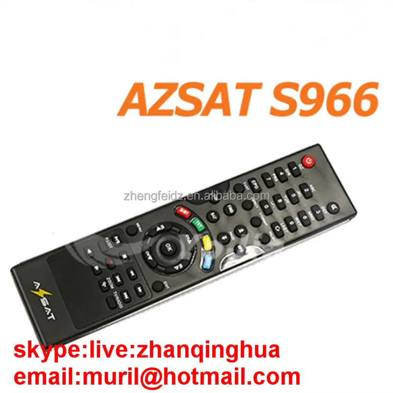 Mando a distancia de 47 teclas para AZSAT S966, receptor satélite iks & sks, AZAMERICA S1001 S922, Control remoto, mercado de Sudamérica