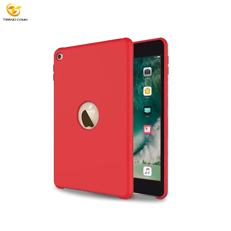 For iPad mini 4 Kids Back Cover Silicone Shockproof Tablet Case