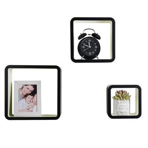 Мебель для гостиной на заказ, 3 шт., квадратная деревянная стена из ДВП, кубическая выставочная полка - Product Image 3