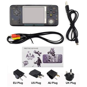 Data Frog Retroハンドヘルドゲームコンソール3インチコンソール内蔵3000 NEOGEO/G.BC/FC/CP1/CP2/GB/G.B.A。 - Product Image 6