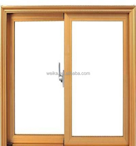 中国PVC/UPVCアルミ製スライディングウィンドウ48x48スライディングウィンドウ - Product Image 2