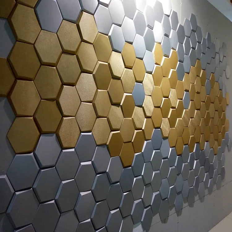 Nieuwe Ontwerp Muur Panel Decor Voor Thuis 3d Art Leather Wandpaneel