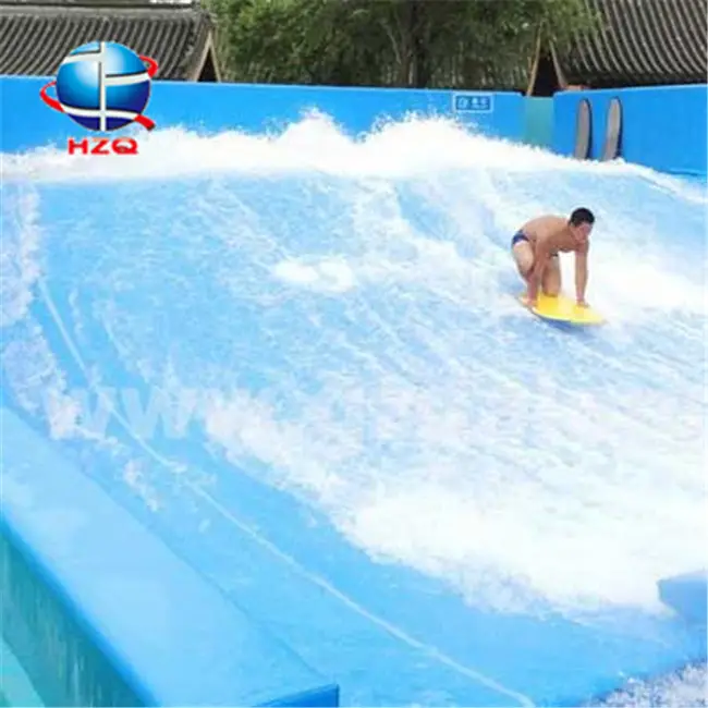 Piscine ondulée de surf de parc aquatique + simulateur de vague d'eau pour le surf