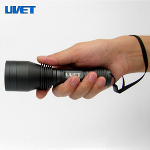 <strong>10W</strong> 395nm 365nm UV <strong>LED</strong> Flashlight - Product Image 1