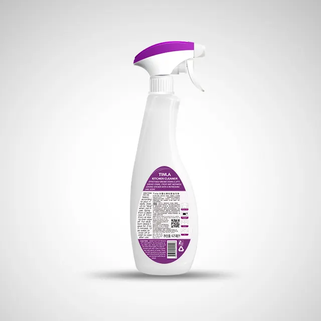 新しいデザインのオイル除去洗剤625mlキッチンクリーニング液体オイル剤