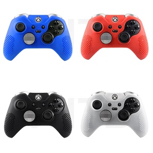 Gamepad mavi S X Elite denetleyici kauçuk kapak cilt jel silikon kılıf kavrama Xbox One için - Product Image 6