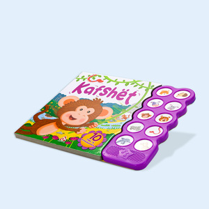 Custom Printing Attractive Colorful Hardcover Kids Sound Speaking Music Board <strong>Book</strong> With Buttons - Product Image 5