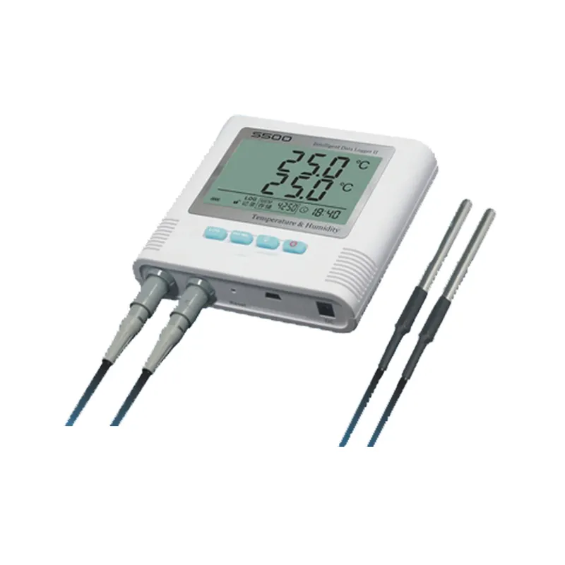 S520-DT-GPRS Echt-zeit temperatur feuchtigkeit überwachung Daten Logger, zwei kanäle Temperatur Sensor, GPRS GSM daten übertragen