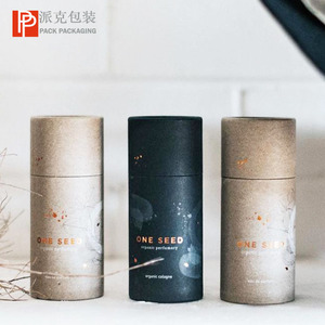 Kişisel bakım için geri dönüşümlü malzemeler içeren kabartma mat laminasyon ile 100ml Kraft kağıt parfüm şişe ambalajlama kutu - Product Image 3