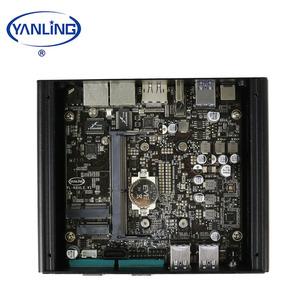 El más reciente procesador Intel Core I7 4 * USB3.0, sistema Barebone, ordenador de escritorio, NUC sin ventilador Mini PC 12V - Product Image 4