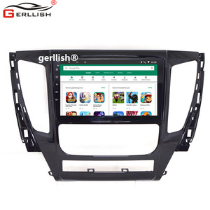 9 "Màn hình cảm ứng <span class=keywords><strong>Android</strong></span> Car DVD đa phương tiện Video Player cho MITSUBISHI PAJERO thể thao 2015 2018 GPS navigation được xây dựng trong Wifi - Product Image 3