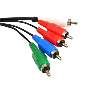 Ücretsiz gemi HD bileşen AV kablosu için yüksek çözünürlüklü TV Hookup bağlantısı orijinal XBOX 1st nesil ses Video kordon adaptörü - Product Image 4