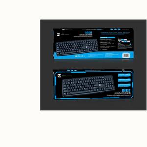 Made in China tastiera per Computer ergonomica per ufficio cablata lingua di etichette russa/araba/francese/spagnola/tedesca/urdu disponibile