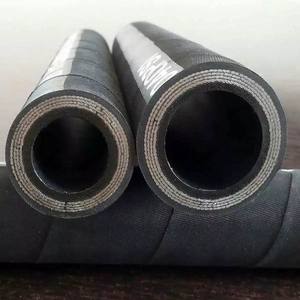 <strong>4</strong> Ply or <strong>6</strong> Ply Steel Wire Reinforced, Wire Spiral Hydraulic <strong>Hose</strong> with Standard SAE DIN EN
