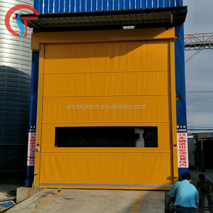 Nord Stainless Steel Plastic Automatic Industrial Quick High Speed Roller Shutter <strong>Door</strong> <strong>PVC</strong> Waterproof Plastic Roll up <strong>Door</strong> - Product Image 5