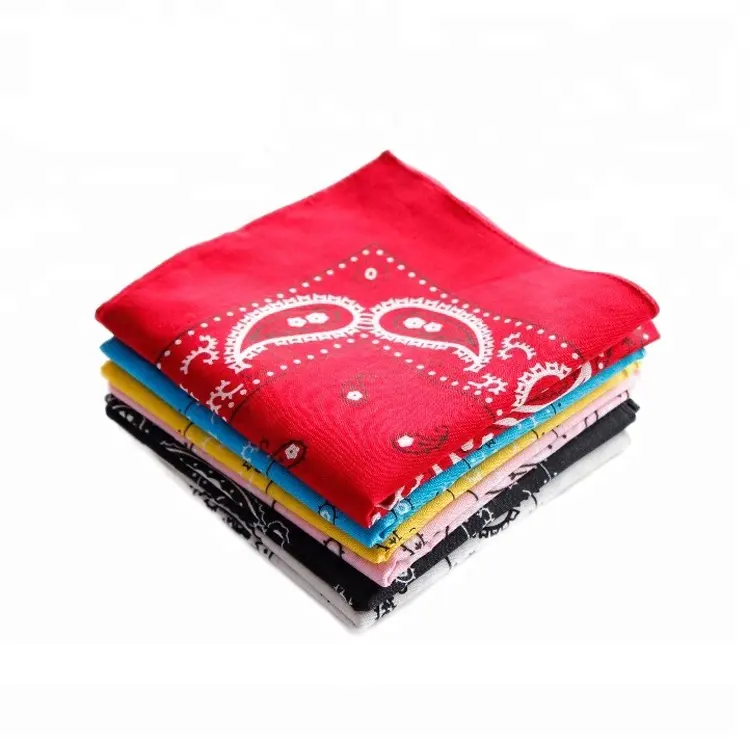 Mascarilla deportiva de algodón con estampado digital para mujer, bandana personalizada para la decoración del cabello